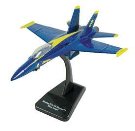   Air Show jet aircraft Blue Angels Military airplane 6 3/4 wing span