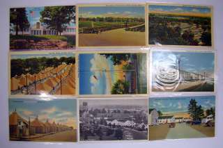 VTG Lot 100 Military Buildings Postcards Most WWI & WWII from 1907 to 