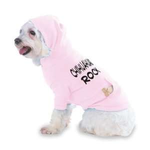  Chihuahuas Rock Hooded (Hoody) T Shirt with pocket for 