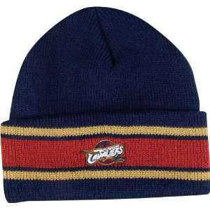  Cleveland Cavaliers Striped Knit Hat