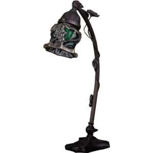 Castle Camellia Vine & Grapes Accent Lamp (Green)  Kitchen 