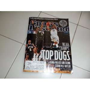Sports Illustrated Magazine Ncaa Champs Top Dogs Uconn Kemba Walker 