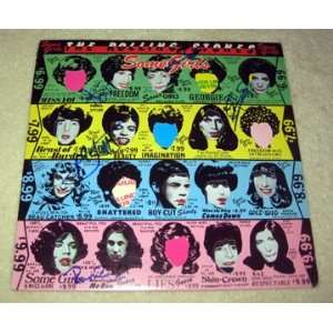  ROLLING STONES autographed SOME GIRLS record  Everything 