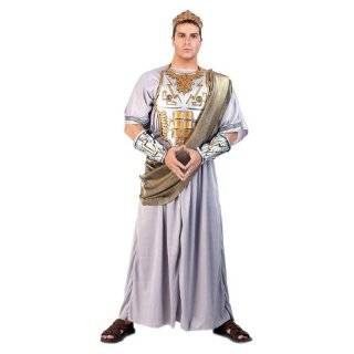 Adult Mens Zeus Toga Outfit Greek Roman Caesar God California Costume 