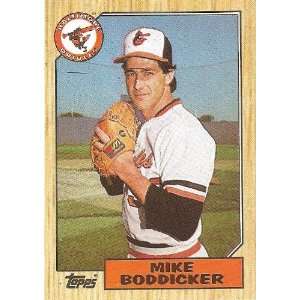  1987 Topps #455 Mike Boddicker