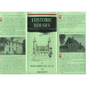 Portsmouth NH Historic Buildings Brochure 1950s