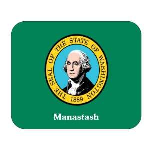   US State Flag   Manastash, Washington (WA) Mouse Pad 