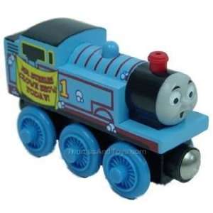  THOMAS with Red Funnel Thomas & Friends Wooden Train LOOSE ITEM Toys