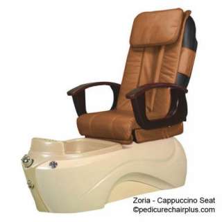 ZORIA Spa Pedicure Chair FULL Shiatsu Massage Pipe less  