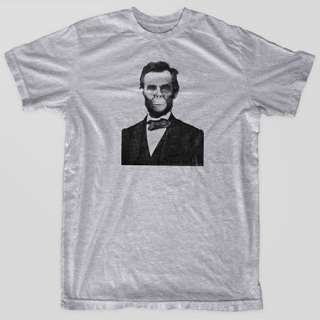 APE LINCOLN Planet of the Apes abraham lincoln Rise Heston T Shirt 