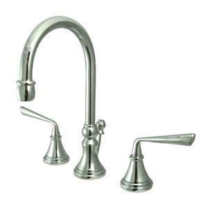     Widespread Lavatory Faucet With Brass Pop Up