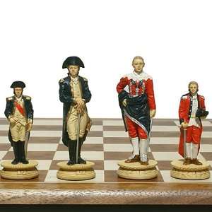    American Revolutionary War Chess Game Set Toys & Games
