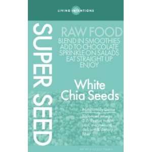 Living Intentions Super Seed, White Chia Seeds, 8oz  