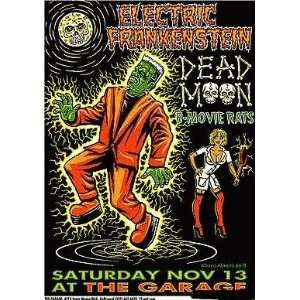   Electric Frankenstein Hollywood 1999 Gig Poster Almera