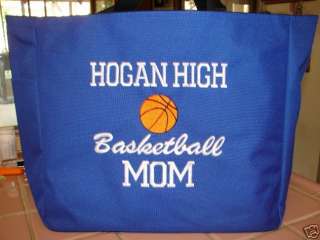 TOTE Bag Purse BASKETBALL School NURSE SPORTS MOM  