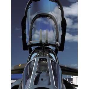  Closeup of a French Dassault Alpha Jet Fighter Cockpit and 