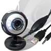 50.0M USB 6 LED Video Camera Webcam w/Mic For PC Laptop  