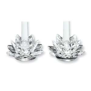  Crystal Lotus Candle Holders Jewelry