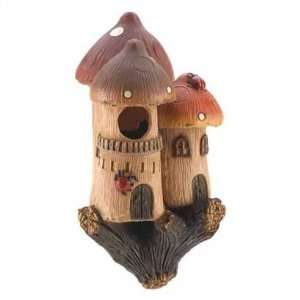  Mushroom Castle Decorative Bird House