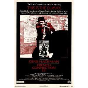  French Connection 2 (1975) 27 x 40 Movie Poster Style A 