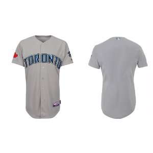  Toronto Blue Jays Blank Grey 2011 MLB Authentic Jerseys 