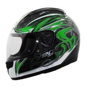  Vega Altura Green Slayer Graphic X Small Full Face Helmet 