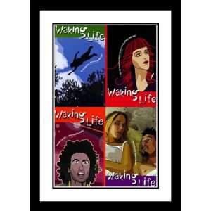  Waking Life 20x26 Framed and Double Matted Movie Poster 