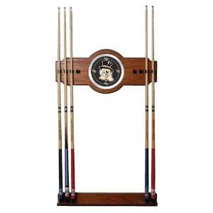  NCAA Wake Forest Wood and Mirror Wall Cue Rack Sports 