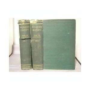  Modern Egypt Volume 1 and 2 Earl of Cromer Books