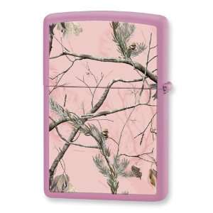    Zippo Realtree APG Pink Camouflage Pink Matte Lighter Jewelry
