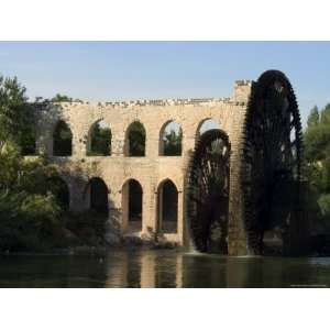 Water Wheel on the Orontes River, Hama, Syria, Middle East Premium 