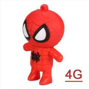  4 GB Cartoon Spiderman USB 2.0 Flash Drives U Disk 