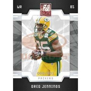  Greg Jennings   Green Bay Packers   2009 Donruss Elite NFL 
