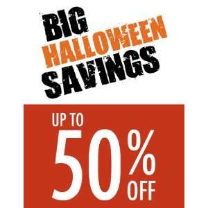 Big Halloween Savings Sign