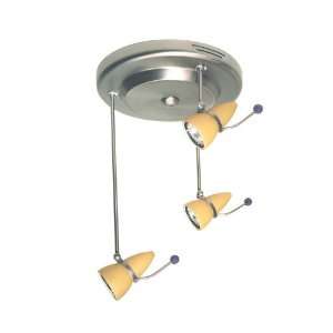 Eurofase Lighting 0443 83 Gold Amber Venus Contemporary / Modern Three 