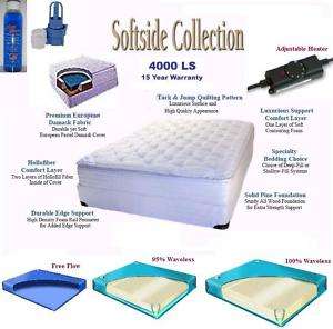 KING Size SOFTSIDE MATTRESS FOR SOFT SIDE WATER BED  