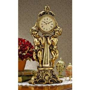  On Sale  Amboise Twin Cherubs Mantle Clock