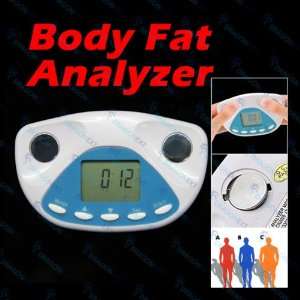  LCD Display Body Fat Scan Healthy Control Tester Analyzer 