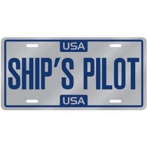  New  Usa Ships Pilot  License Plate Occupations