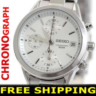   Chronograph 7T92 Analog Fashion Watch +Box+Warranty SNDY35P1  