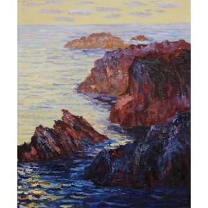  Art Reproduction Oil Painting   Rocky Point at Port 