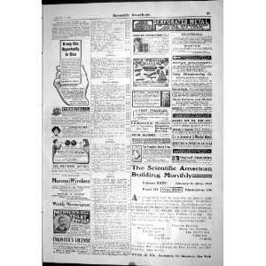 com 1903 Scientific American Advertisement Munn Mennen Powder Badger 