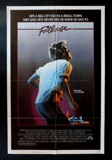 FOOTLOOSE * 1SH ORIG MOVIE POSTER 1984 DANCE DANCING  