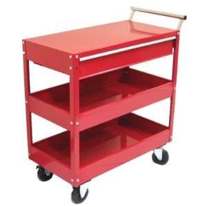  Excel 3 Shelves & 1 Drawer Roller Tool Cart