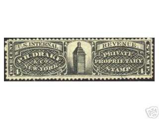 US RS83b PH Drake & Co Medicine Stamp   Sound  