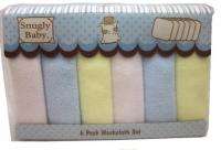 Snugly Baby 6 Pack Washcloth Set, Blue, Gift 892070002721  