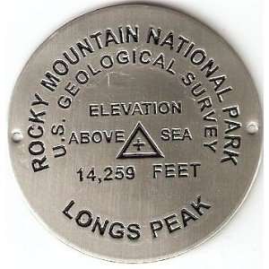 Rocky Mountain National Park   Longs Peak Elevation Benchmark   Hiking 