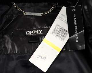   Coat Small Removable Hoodie Donna Karan New York 841566110495  