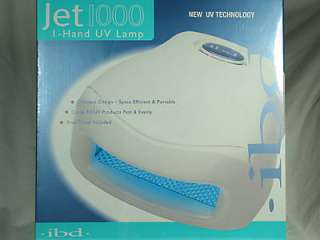 IBD Nail Gel UV Lamp Light JET 1000 W/ Separate TIMER 1 Hand  