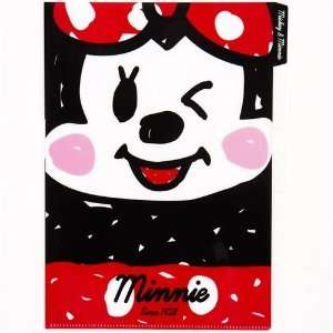  A4 plastic file folder 5 pocket Mickey & Minnie Mouse 